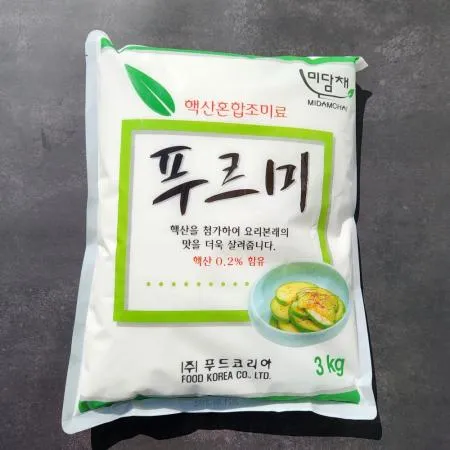 미담채 푸르미3kg*4봉 요리비법 업소용대용량 핵산분말조미료 식재료