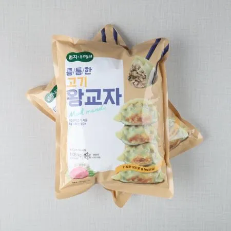 엄지 엄지척 왕교자 1050g x 8개 냉동만두 이미지