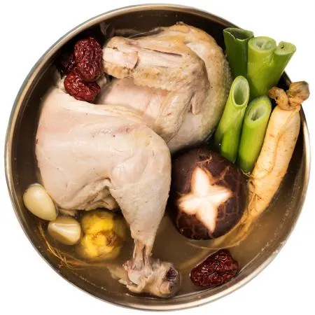자연애계 반계탕800g X 3봉 넉넉한 양, 쫄깃하고 부드러운 웅추 반마리 삼계탕 냉장 제품 이미지