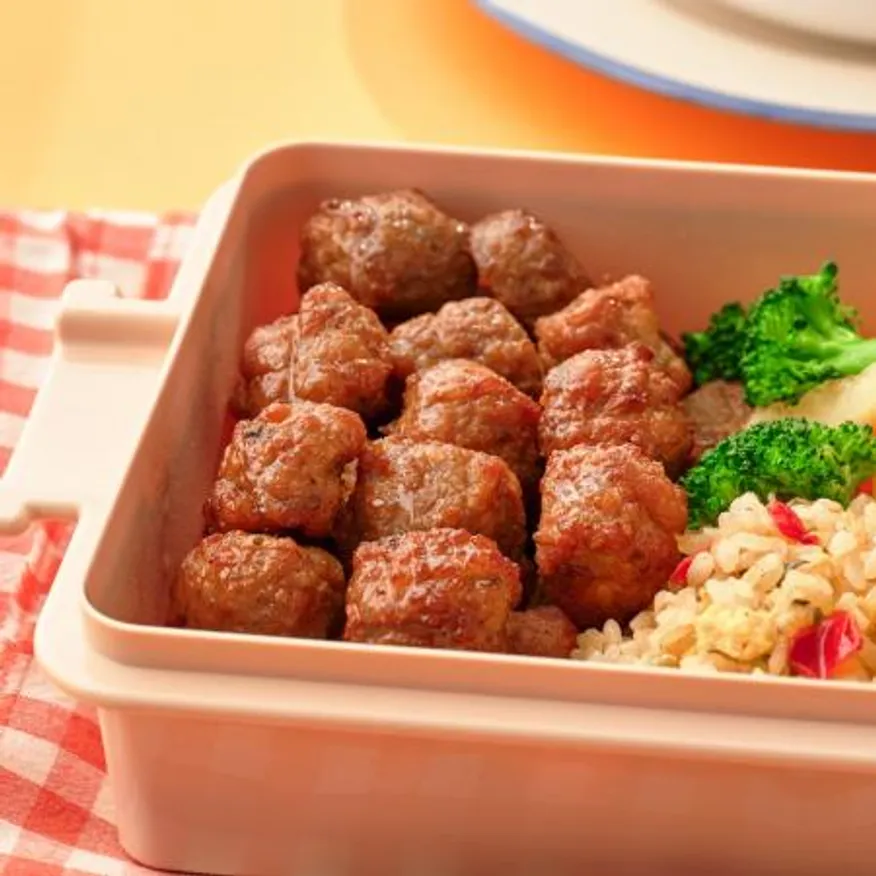 먹판사 알미트볼 1kg(90~100개입) 10봉 탱글탱글 육즙 가득한 한입 반찬 이미지