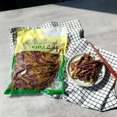 운학 데침고사리 1kg x 1개 무침 이미지