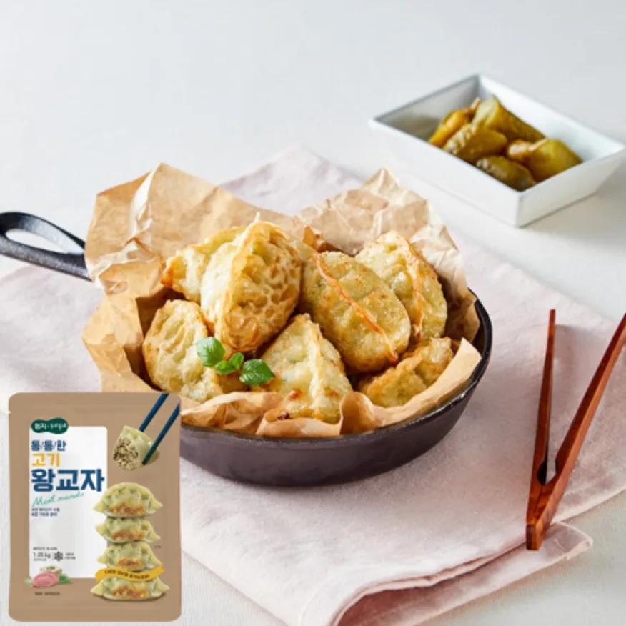 엄지 엄지척 왕교자 1050g x 8개 냉동만두 이미지