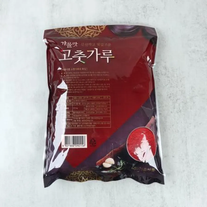 중식용 짬뽕고추가루2.5kg 가을식품 정직한고추가루 색깔잘나옴 청양3%섞임 아주살짝매콤한맛 이미지