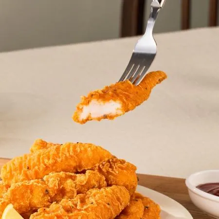 먹판사 우리밀 오곡치킨텐더 1kg(19~22개입) 1봉 국내산 닭안심으로 만든 부드럽고 바삭한 이미지