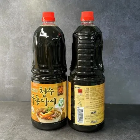 청수식품 우동다시 소스 1.8L X 8개 이미지