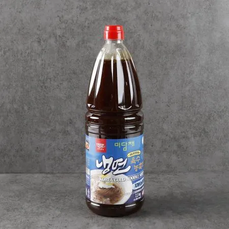 미담채 냉면육수농축액 2.3kg 46인분 막국수 김치말이국수 오이냉국 묵사발 열무국수 물회 초계탕용 식자재 업소용