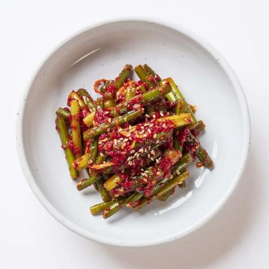 유림 마늘쫑지 4kg 1개 아삭아삭 전통 장아찌 이미지