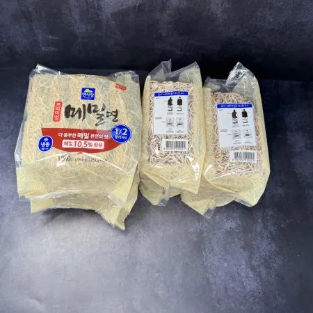 면사랑 냉동 프리미엄메밀면 1.25kg(250x5개) x 8봉 이미지