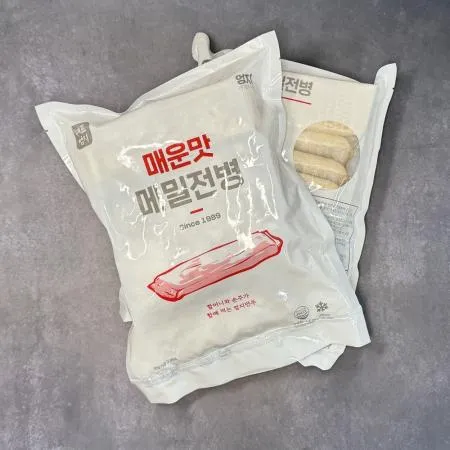 엄지 메밀전병(매운맛) 1200g x 1개 냉동식품 이미지