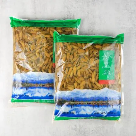 산고추 절임반찬 4kg 업소용 초절임 염장고추지 이미지