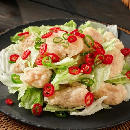먹판사 한입쏙 유린기 1kg(38~42개입)x1봉 국내산 닭안심살로 만든 부드럽고 담백한 이미지