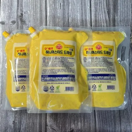 오뚜기 오쉐프 허니머스타드 드레싱 2kg 1개 이미지