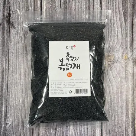 다복 흑임자볶음깨 1kg 검은깨 이미지