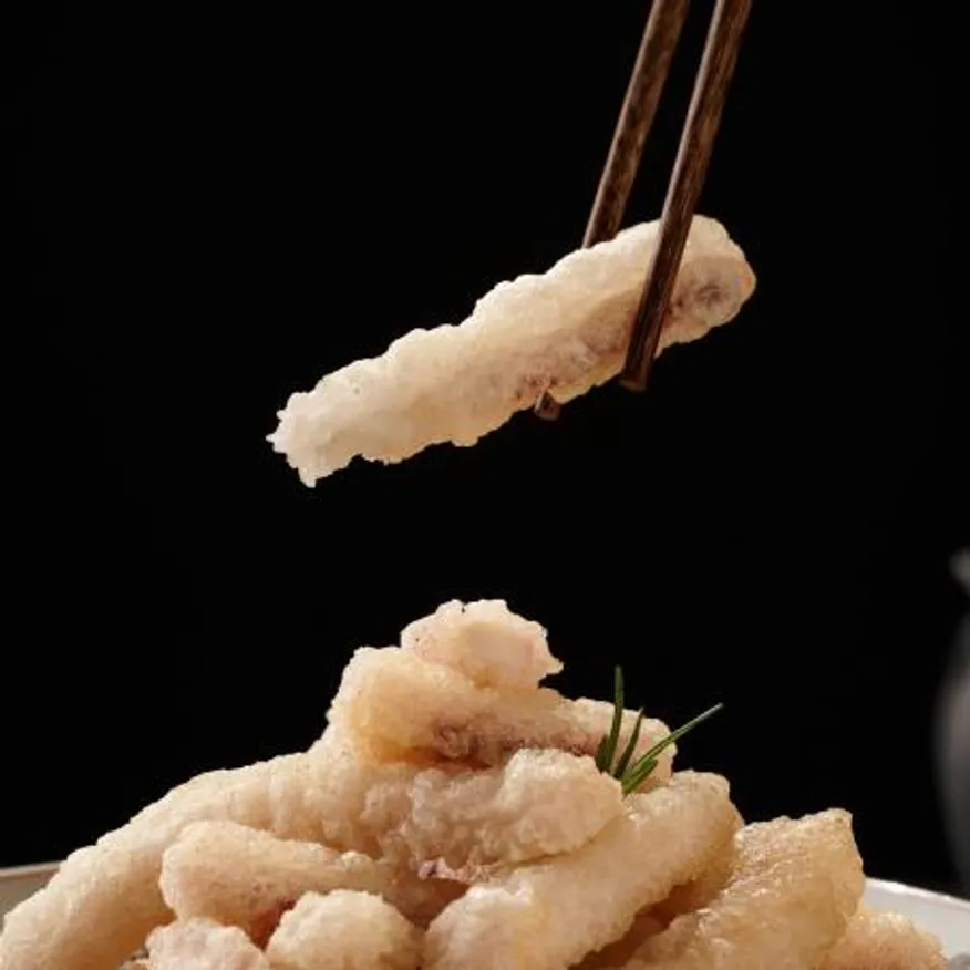 먹판사 숙성한 통살오징어 꿔바로우 1kg(19~22개입)x1개 숙성공정을 더해 부드럽고 진한 풍미 이미지