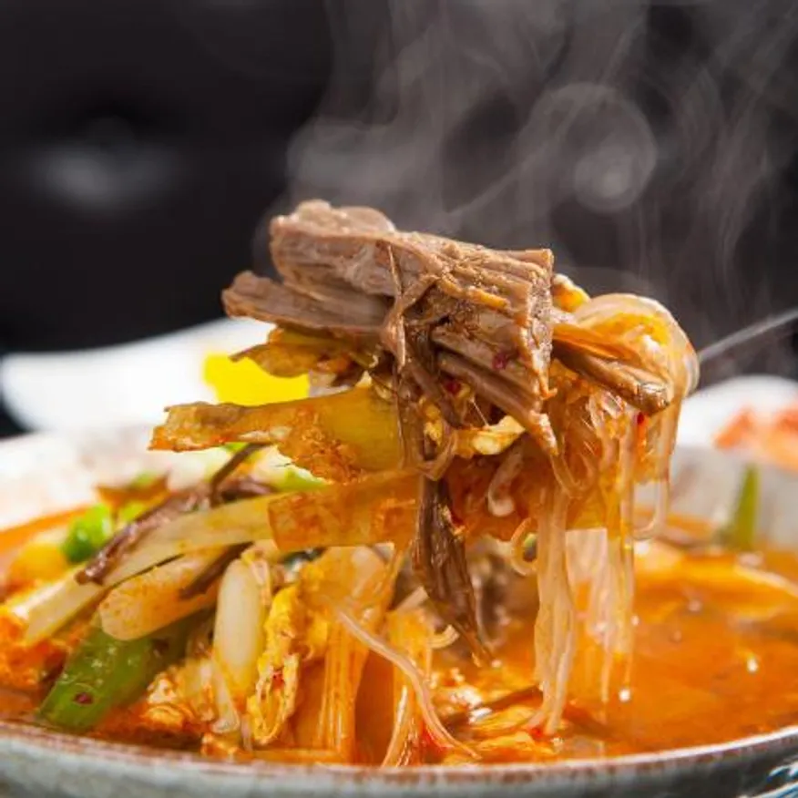 먹판사 본담; 대파육개장 600g 24봉 대파와 결대로 찢은 양지살을 가득넣어 만든 이미지