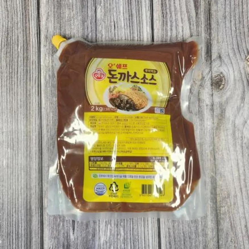 오뚜기 오쉐프 부어먹는 돈까스소스2kg X 6개 이미지