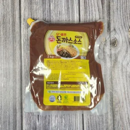 오뚜기 오쉐프 부어먹는 돈까스소스2kg X 6개 이미지