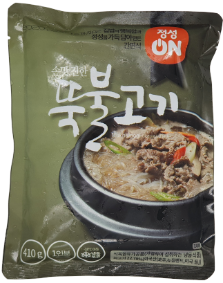 초원식품정성온뚝배기불고기410g/box(25봉)/뚝불/즉석식품