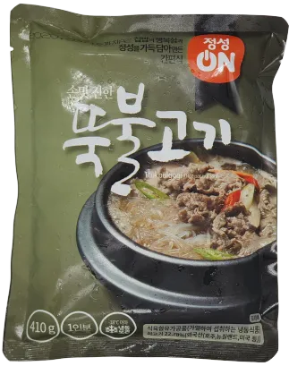 초원식품정성온뚝배기불고기410g/box(25봉)/뚝불/즉석식품