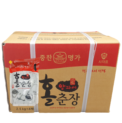양파애홀춘장사자표중찬명가찍어먹은춘장2.5kg X 4봉