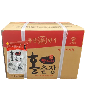 양파애홀춘장사자표중찬명가찍어먹은춘장2.5kg X 4봉