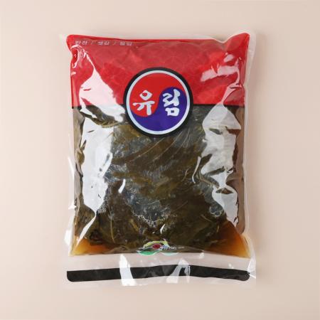 먹판사 유림 간장깻잎 4kg x 1개 느끼함을 잡아주는 깻잎지