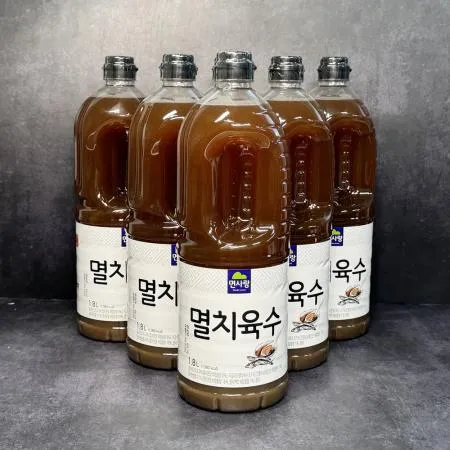 면사랑 멸치육수(전문점용) 1.8L x 1개 액상 이미지