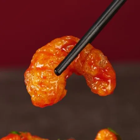 먹판사 깐쇼새우 1kg(90~100개입)x1개 통새우를 바삭하게 튀겨낸 담백한 맛 이미지