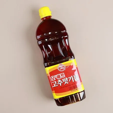 오뚜기 오쉐프 고추맛기름 1.5L 12병 이미지