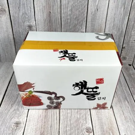 햇뜰  썰은맛김치10kg 배추포기김치 (무르지않음, 숙성지아님)업소용 식자재 중국산 수입 대용량 이미지