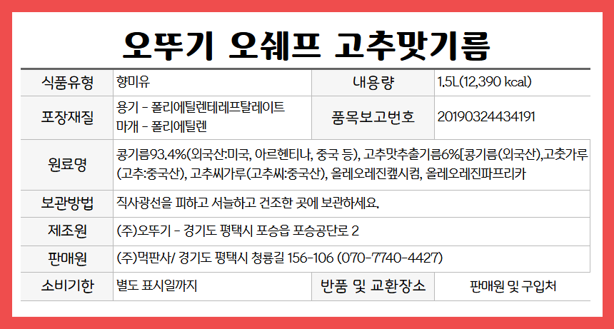 상품정보제공고시