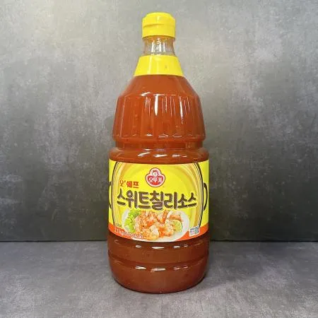 오쉐프 스위트칠리소스2.1kg 1개 달콤 매콤 핫소스