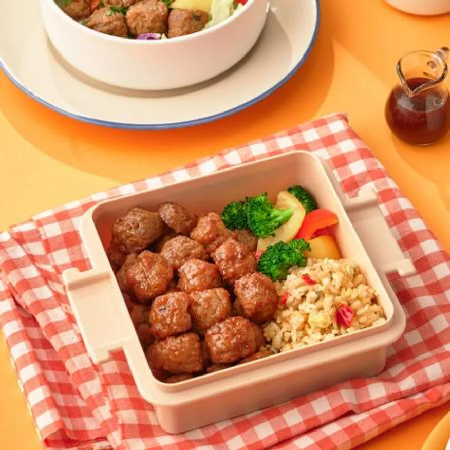먹판사 알미트볼 1kg(90~100개입) 1봉 탱글탱글 육즙 가득한 한입 반찬 이미지