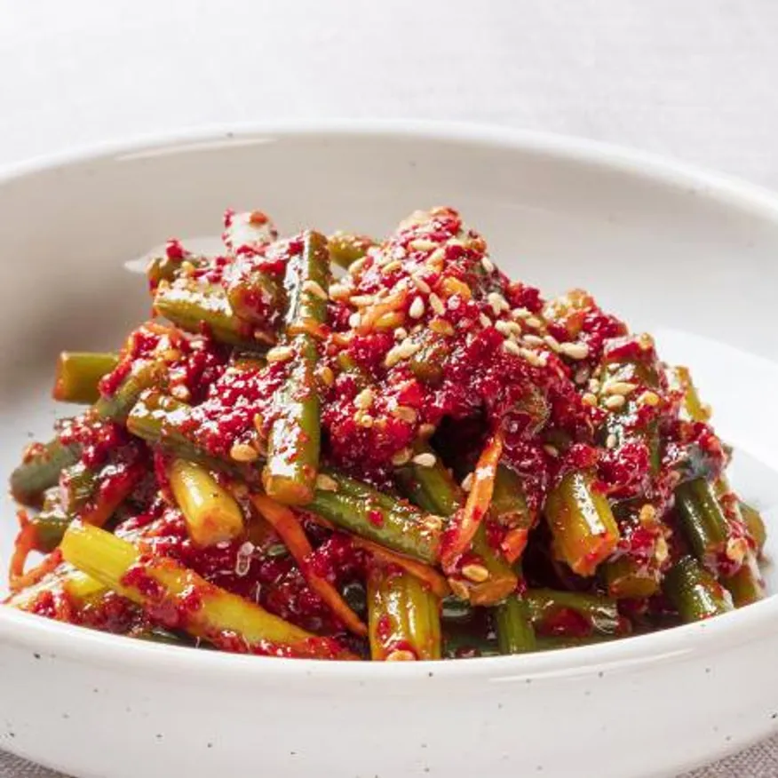 유림 마늘쫑지 4kg 1개 아삭아삭 전통 장아찌 이미지