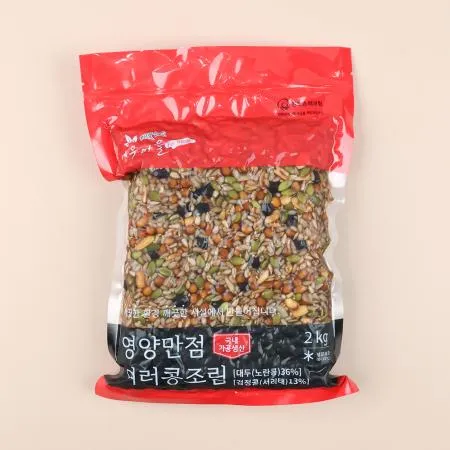 여우마을 영양만점 여러모듬콩 2kg x 1개