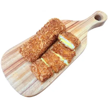 텔푸드 고구마치즈롤까스 10장 총1.3kg 130gX10장 냉동식품 허니버터맛 이미지