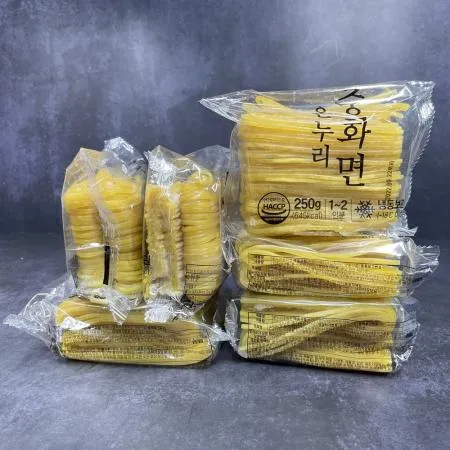 온누리 중화면250g(1~2인분)X30봉 잘뿔지 않는 짬뽕전문점용 냉동중화숙면 쫄깃한 맛 개별포장 이미지