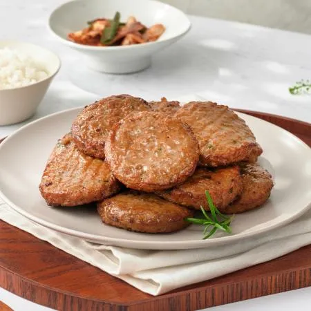 먹판사 떡갈비 2kg(32~33개입) 1봉 투툼하고 촉촉한 육즙 이미지