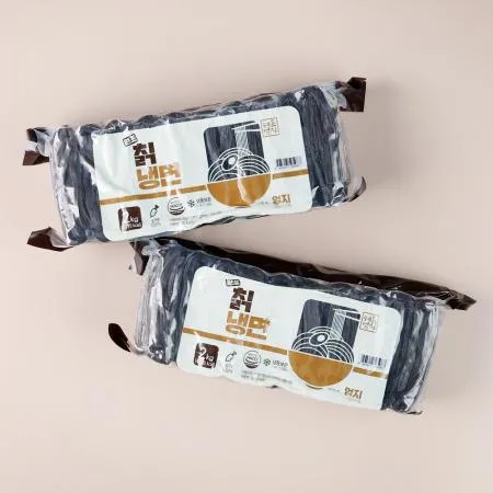 엄지 칡냉면 2kg(10인분) x 6개 냉동 냉면사리  이미지