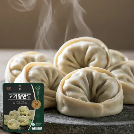 엄지 왕만두 1400g x 6개 냉동만두 이미지