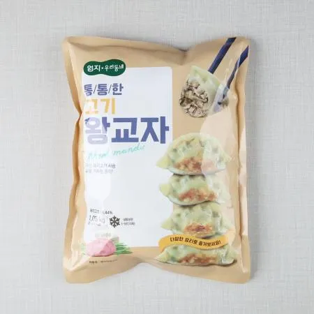 엄지 엄지척 왕교자 1050g x 8개 냉동만두 이미지