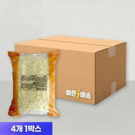 코다노 모짜렐라치즈 PF 2.5kg x 4봉 (1박스)