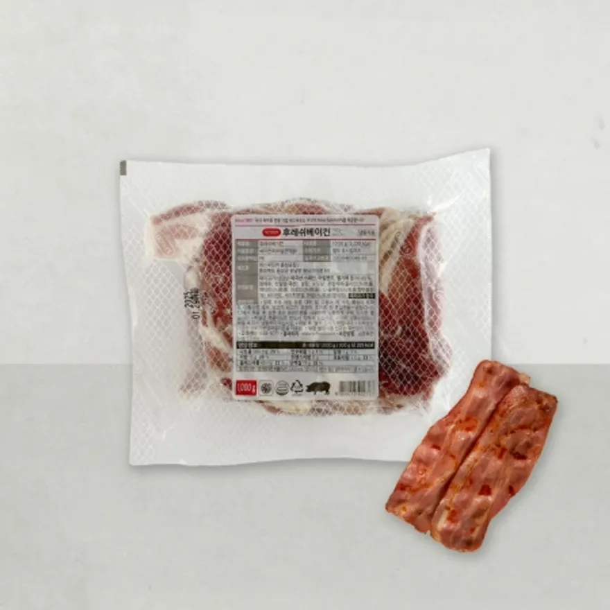 에쓰푸드 베이컨파지 (베이컨B) 1kg 이미지