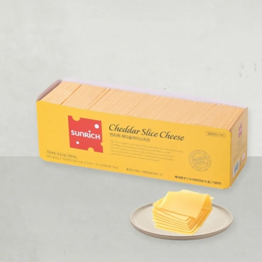 썬리치 체다슬라이스(100매) 1.8kg 이미지