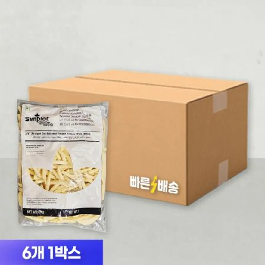 심플로트 썬더크런치 스트레이트컷 2kg x 6봉 (1박스) 이미지