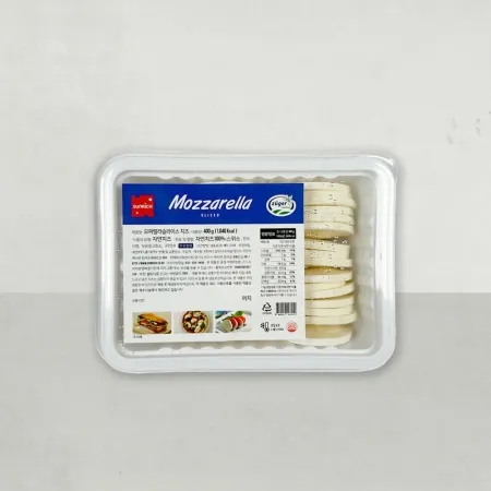 썬리치 IQF 모짜렐라 슬라이스 400g