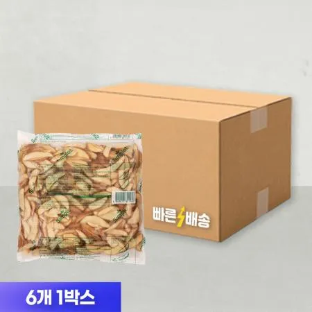 심플로트 반달감자(10컷 랜치웨지) 2kg x 6봉 (1박스)