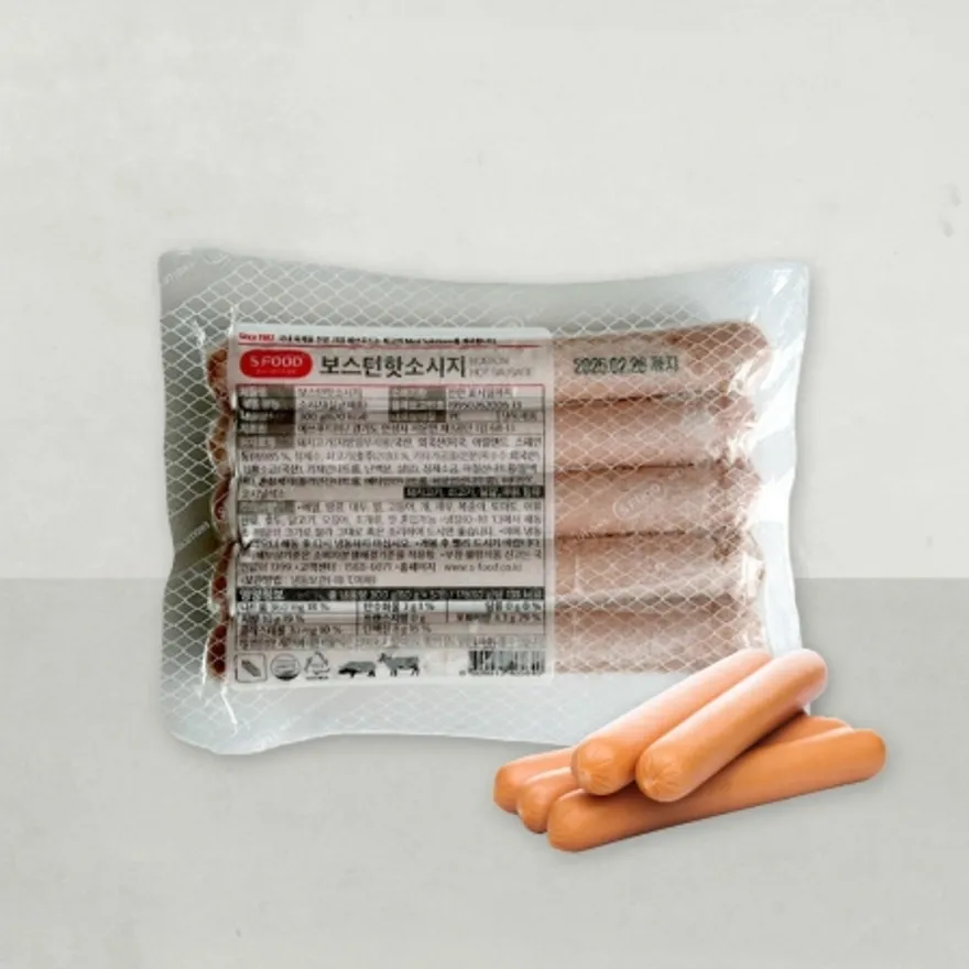 에쓰푸드 보스턴핫 소시지 300g 이미지