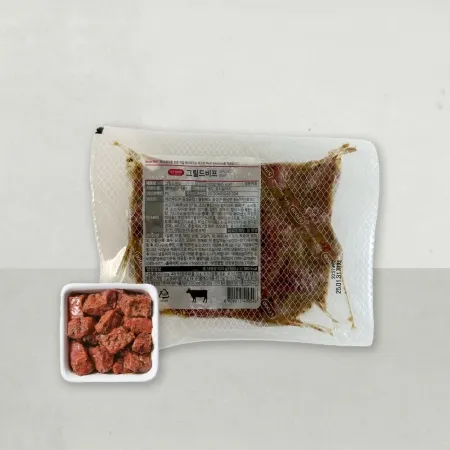 에쓰푸드 그릴드비프 500g