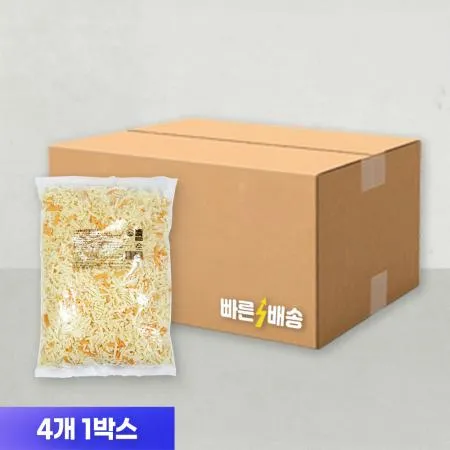 썬리치 네츄럴믹스6(피자치즈 8URK) 2.5kg x 4봉 (1박스)